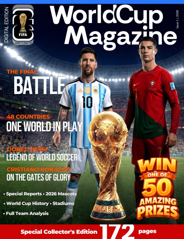 <span class="notranslate">World Cup Magazine</span> - Digital Edition